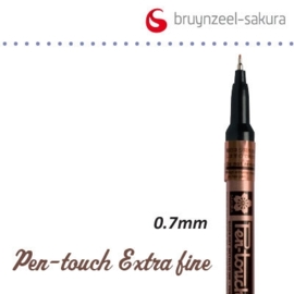 Sakura marker extra fijn 0.7mm koper