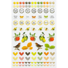 Vintage Orchard Wishing Bubble Epoxy Stickers
