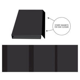 Create-An-Album Triple Flip Album Base Black