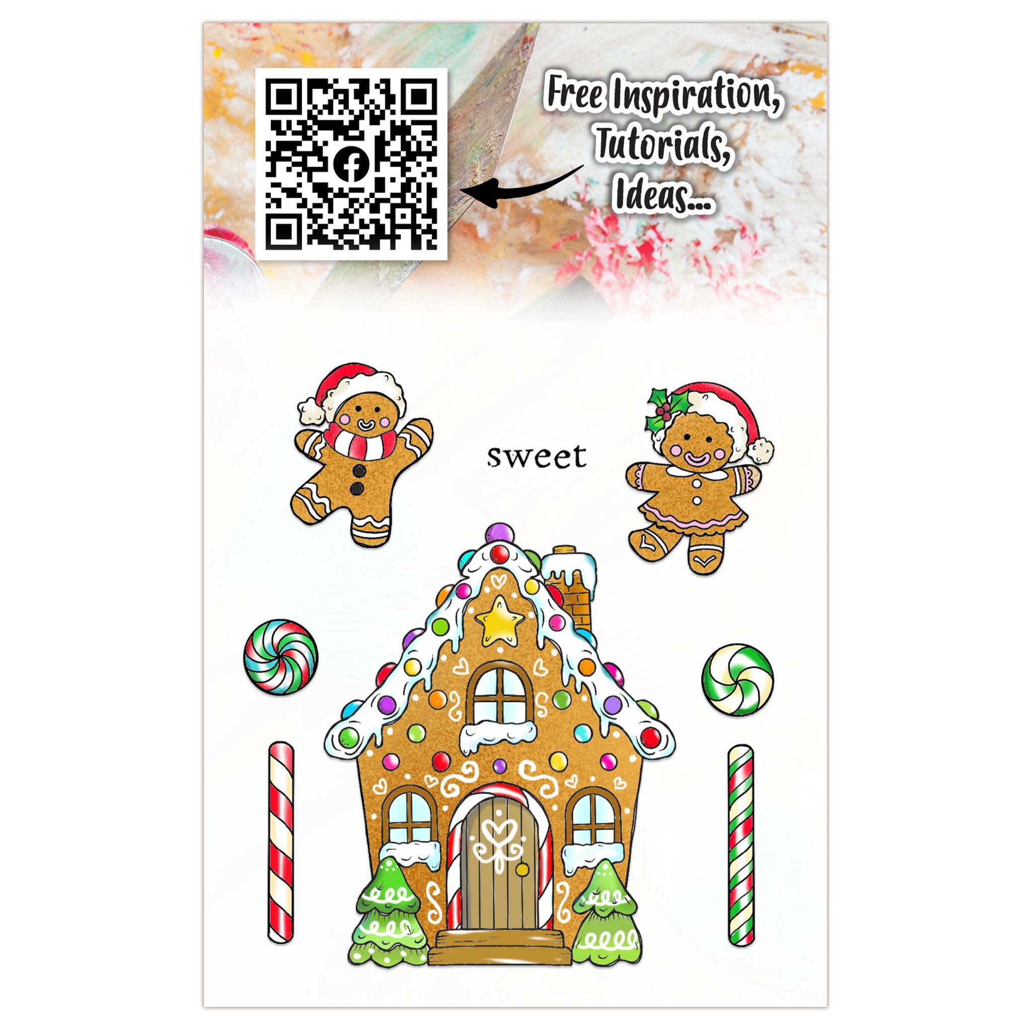 #1318 Candy Lane A7 Stamp Set