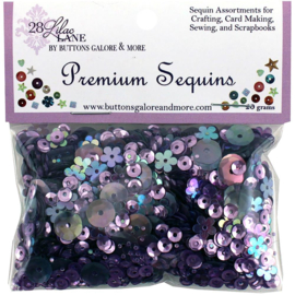 Premium Sequins Lilac