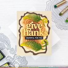 Subsentiments Thanks Diecut