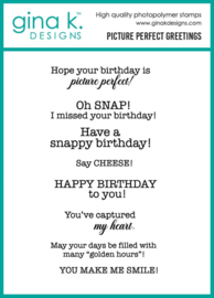 Picture Perfect Greetings Stamps