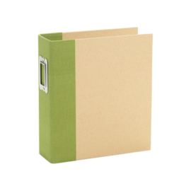 Green Binder 6"X8"