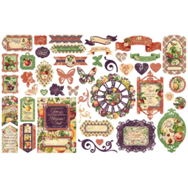 Fruit & Flora Cardstock Die-Cut Assortment