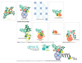 La Dolce Vita Stencil