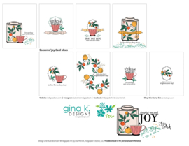 Simplici-Tea and Joy Stamps