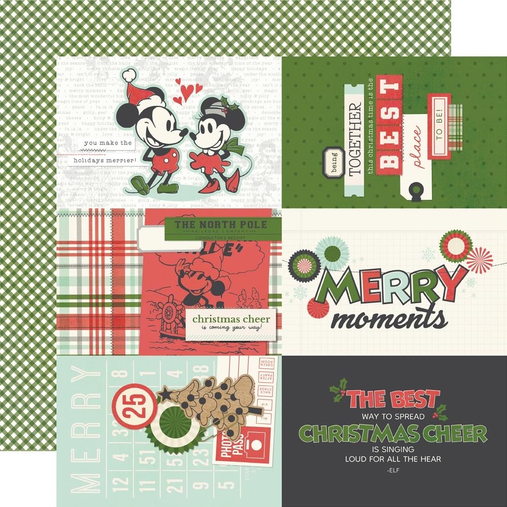 Say Cheese Classic Mouse Christmas 4X6 Elements