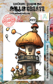 #1092 - A7 Stamp Set - Shroom Sanctuary