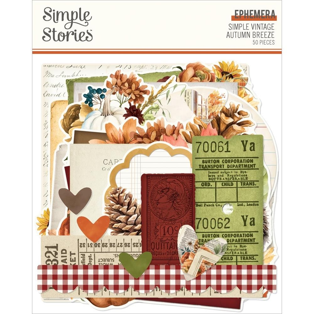 Autumn Breeze Ephemera Simple Vintage