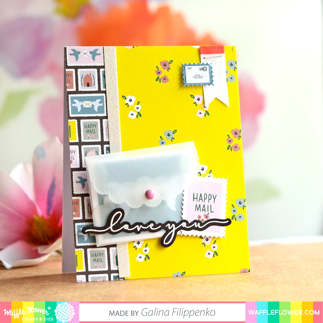 Nesting Postages Die