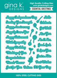 Essential Greetings Die