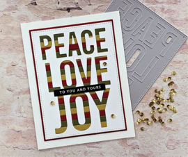 Holiday Greetings Sentiment Sheets