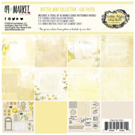 Vintage Artistry Butter Collection Pack 6"X6"