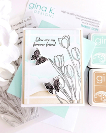 Tranquil Tulips Stamps