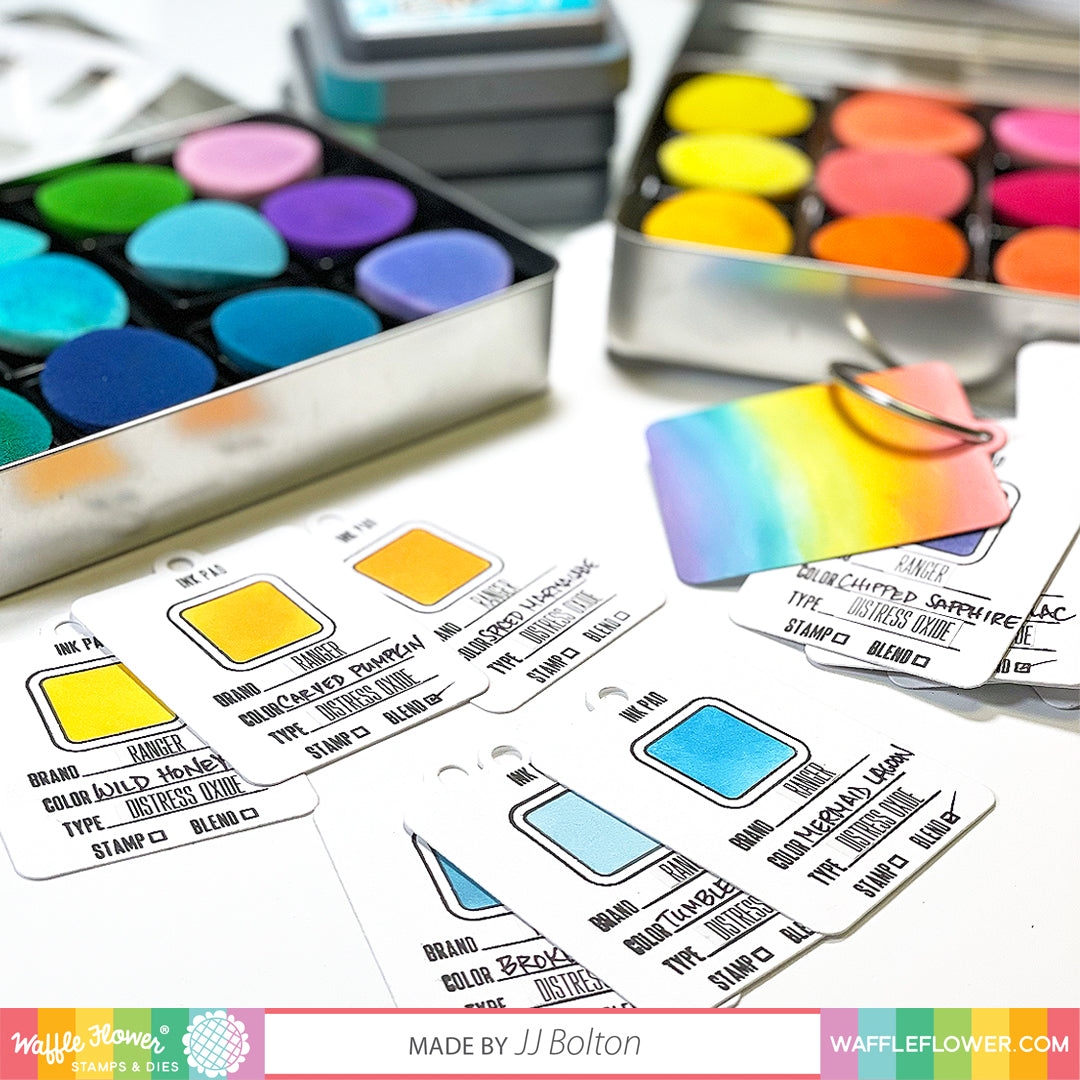Ink Pad Swatching Stamp Set