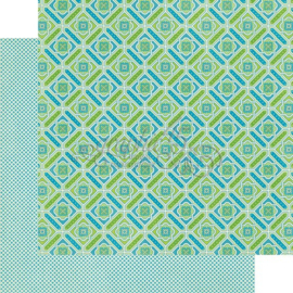 Bohemian Bazaar Paper Pad  12x12 Inch