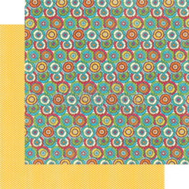 Bohemian Bazaar Paper Pad  12x12 Inch