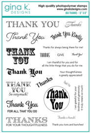 Big Thanks Stamps