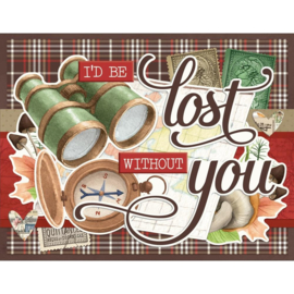 Woodlands Simple Cards Card Kit
