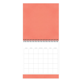 12-Month Memory Calendar Color Vibe