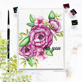 Happy Bouquet Stamps