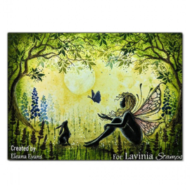 LAV093 Lavender Stamp