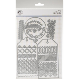 Essentials Die Set Classic Tags With Fillable Elements
