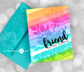 Bold Bouquet Stencil
