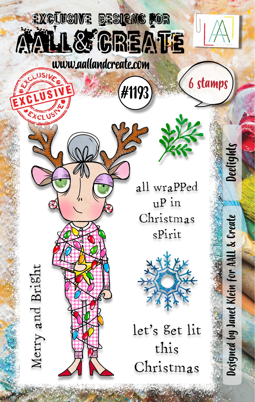 #1193 Deelights A7 Stamp Set