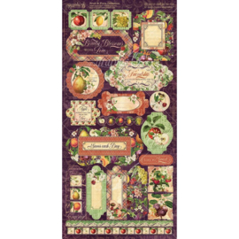 Fruit & Flora Cardstock Stickers