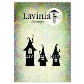 LAV734 Small Pixy Houses Stamp