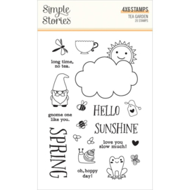 Tea Garden Stamps