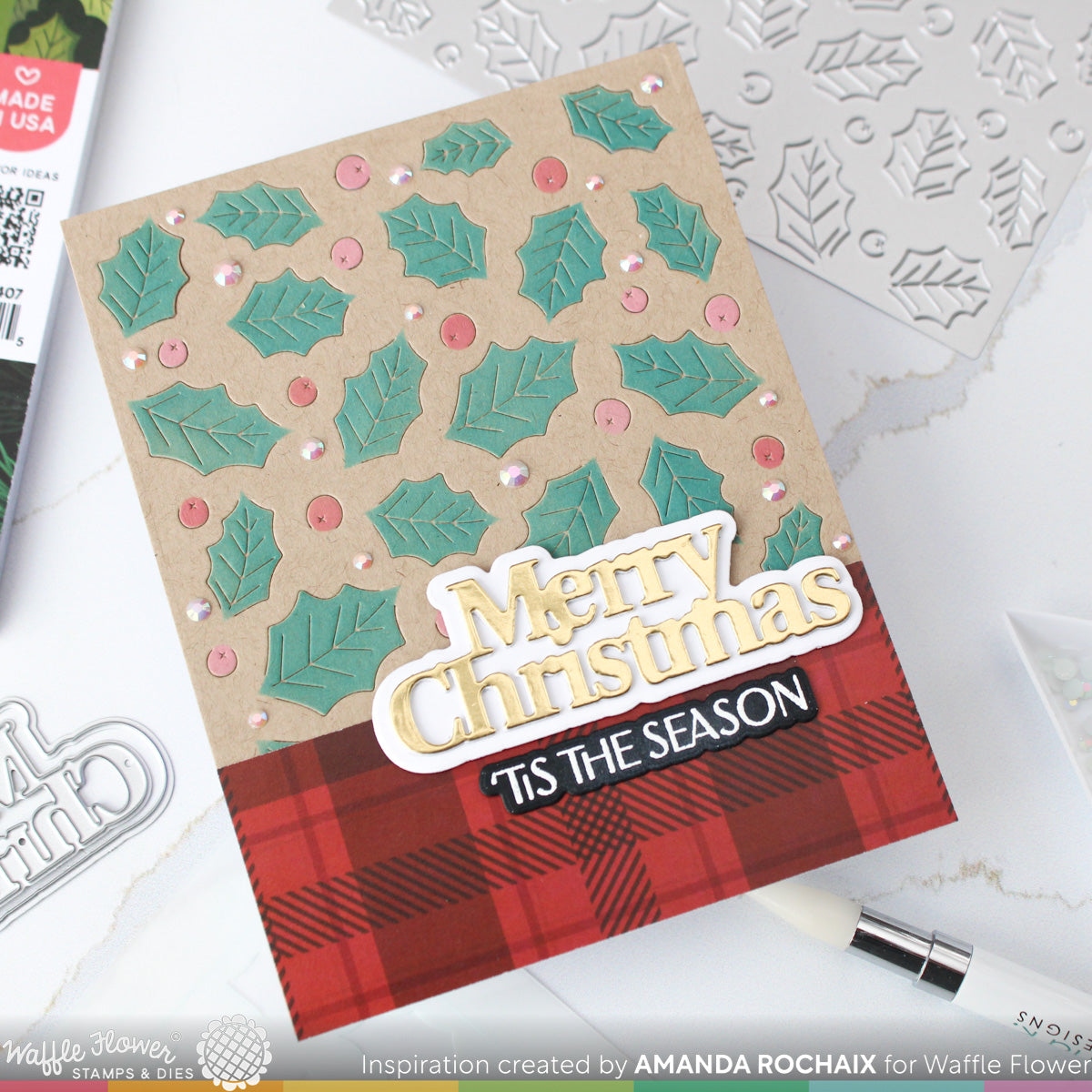 Elegant Christmas 2 Stamp Set