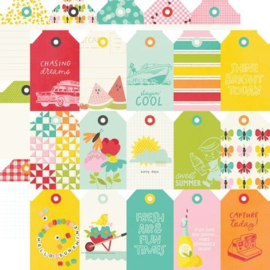 Sweet Summertime Tag Elements
