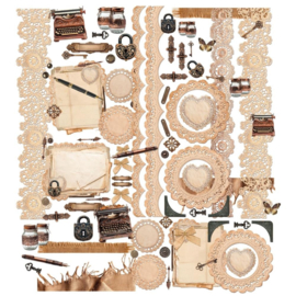 Nostalgic Memories Ephemera Laser Cut Outs Set 1