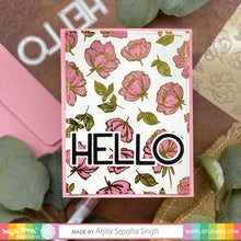Organic Floral Stamp Set