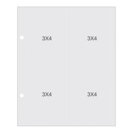 Pocket Pages For 6"X8" Binders