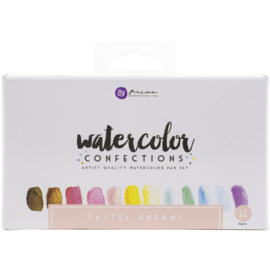 Watercolor Confections Pastel Dreams