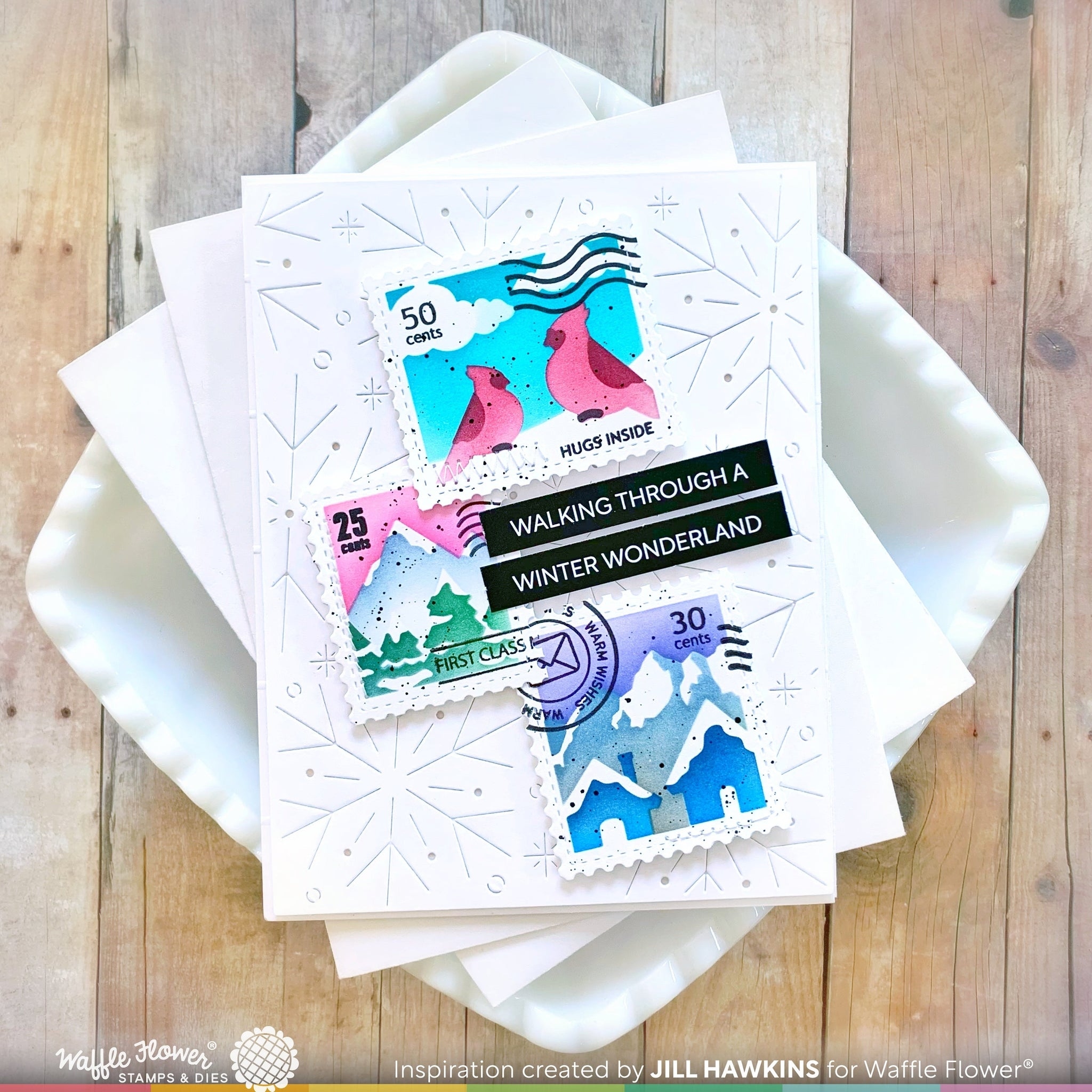 Subsentiments Snow Diecut