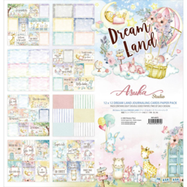 Dreamland, 4"X6" Journaling Cards Collection Pack 12"X12"