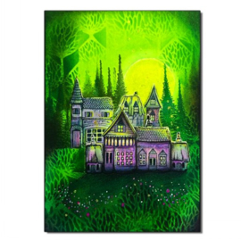 LAV144 Fairy Shops 2 Stamp