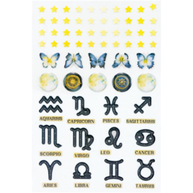 Starlight Dreams Epoxy Stickers