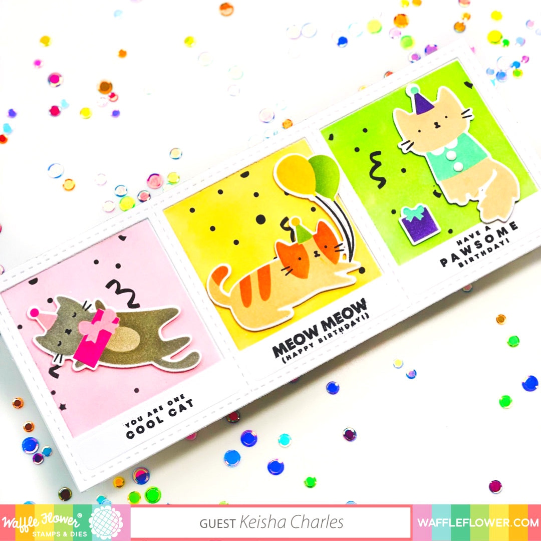 Confetti Stencil Duo
