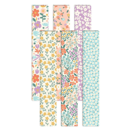 We R Thermal Cinch Binding Spine 6/Pkg Floral