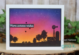 Harvest Silhouettes Stamps