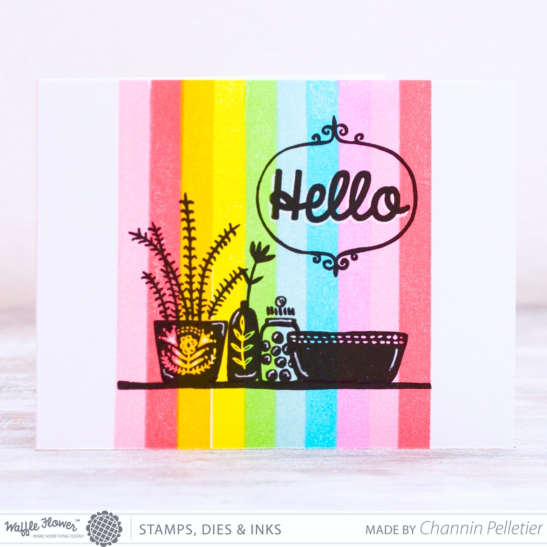 Plaid Play Stamp Set
