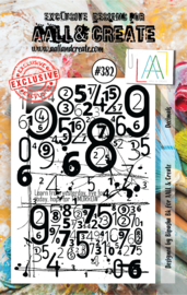 #0382 Decimals A7 Clear Stamp Set