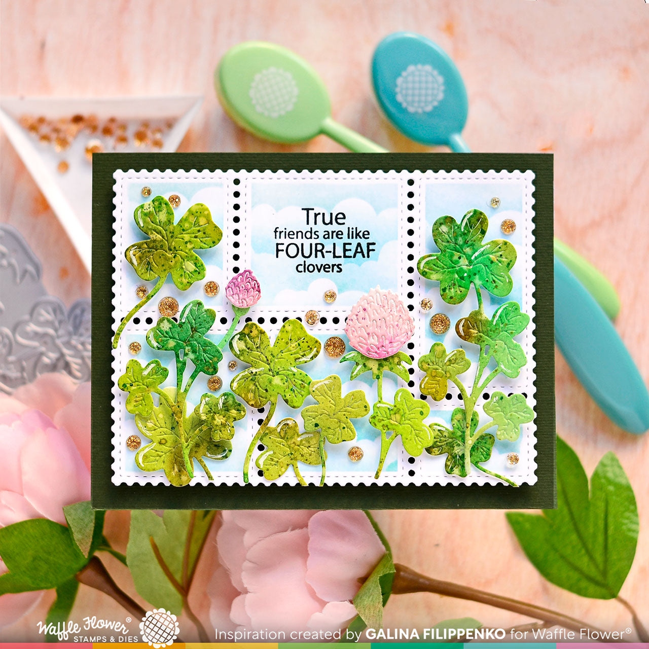Postage Collage Lucky Stamp Set