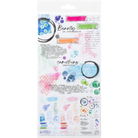 The Flower Emporium Rub-On Transfer Set Blendable